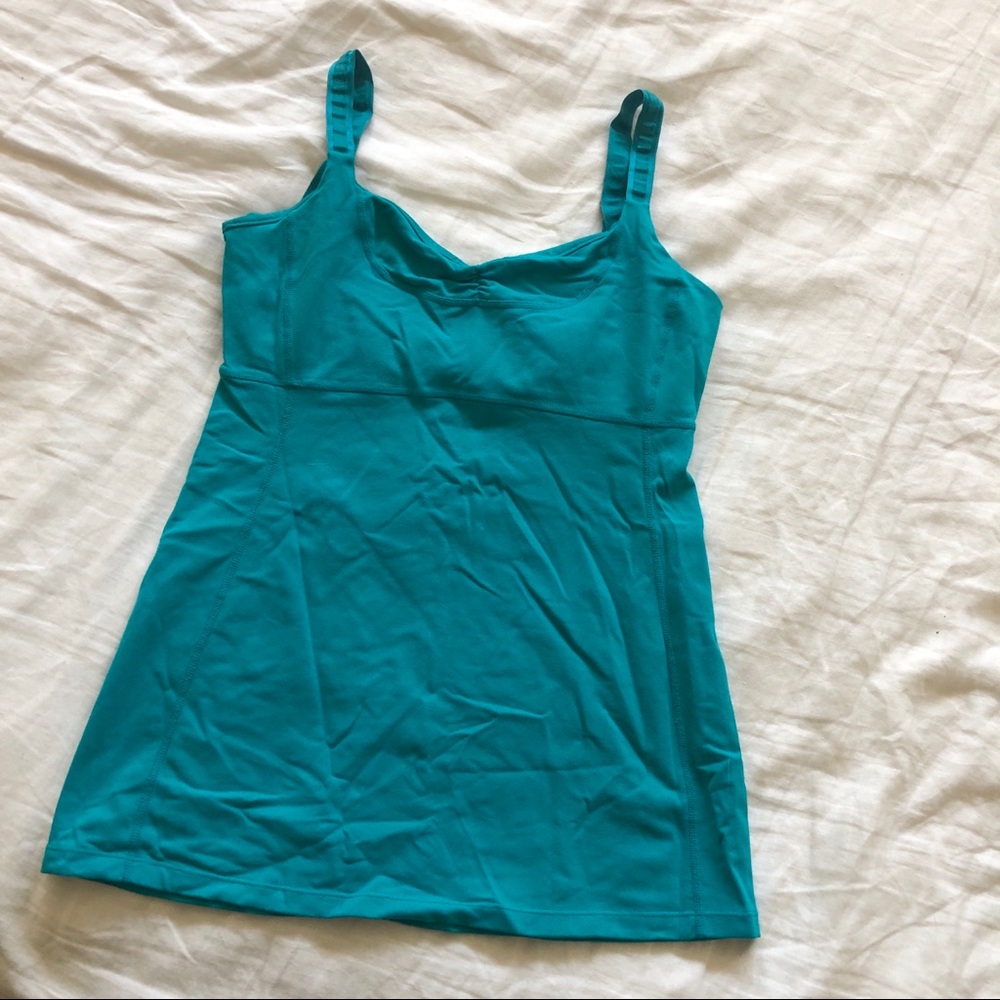 lululemon blue top size 6